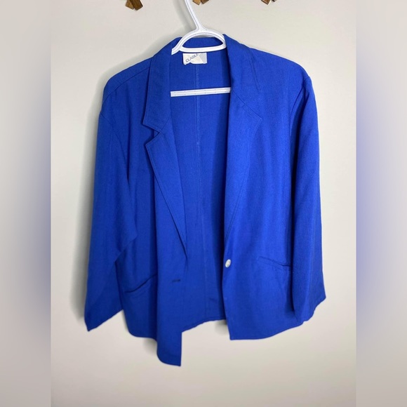 Vintage Clasile Blue Blazer - Picture 7 of 14